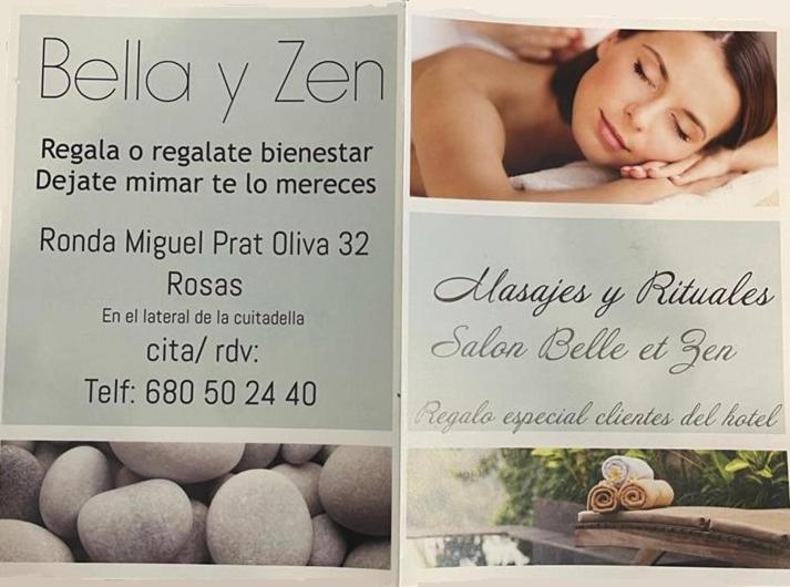 H Bella Mar Roses Hotel Eksteriør billede